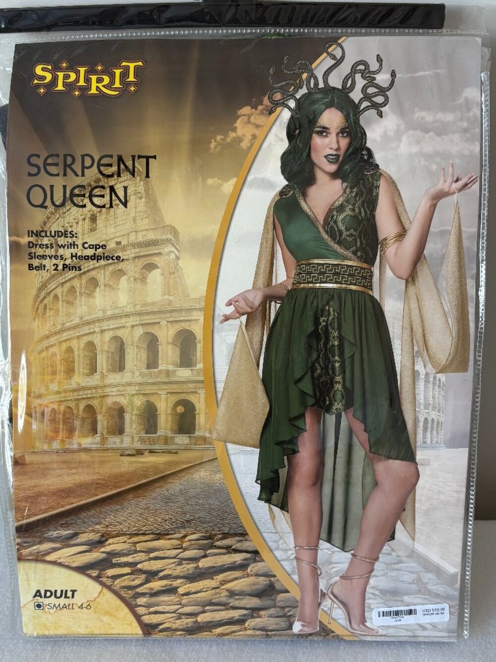NWT - Serpent Queen Costume - Size Small 4 - 6